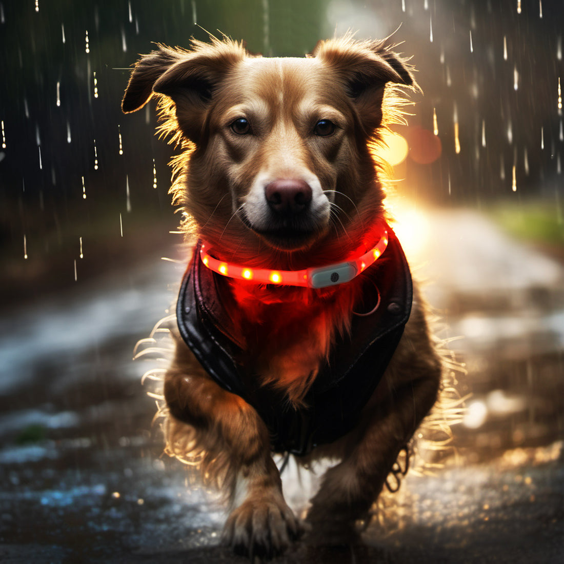 Silicone LED Pet Collar